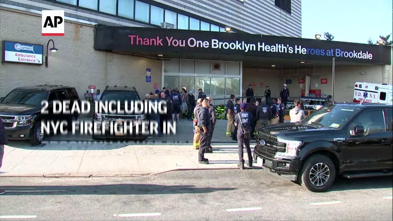 2 dead including NYC firefighter in Brooklyn house fire - YouTube