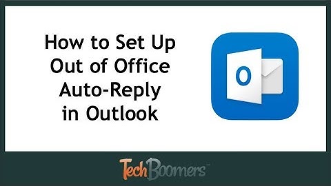 How to Set Up Out of Office Auto Reply in Outlook Exchange and Email
