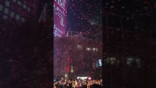 New Year's Celebration and Balloons Full Sky