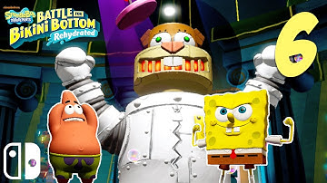 SpongeBob SquarePants Battle for Bikini Bottom Rehydrated - Switch Walkthrough Gameplay Part 6