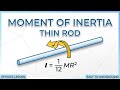 Moment of inertia of thin rod | Rotational motion