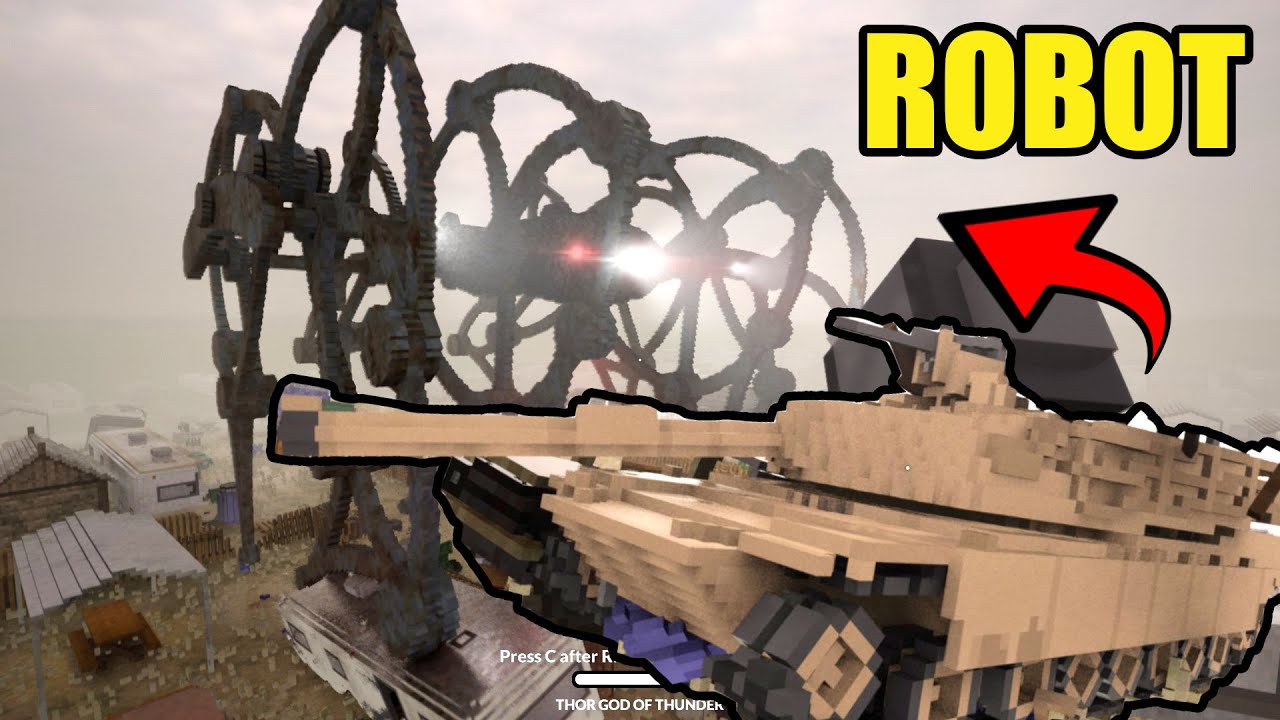 CZOŁG RATUJE MIASTO PRZED ROBOTEM - TEARDOWN #10