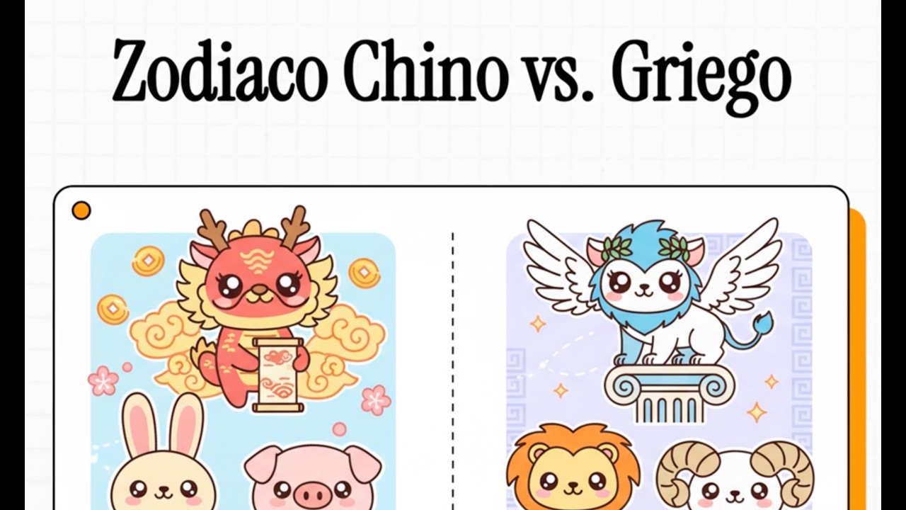 Horóscopo Chino vs. Zodiaco Griego: Dos mapas para entender tu destino 🐉♈