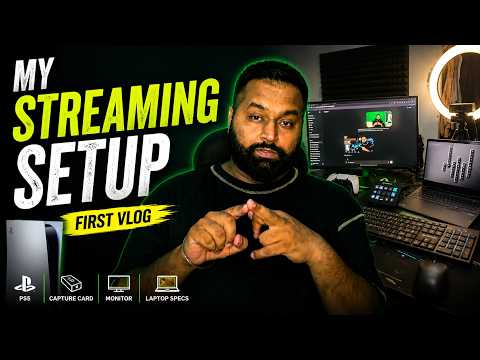 My First Vlog | PS5 Streaming Setup Tour || Parmislive
