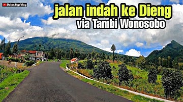 Jalan Menuju Dieng Lewat Kebun Teh Tambi, Jalan Alternatif Temanggung Wonosobo || #DolanNgeVlog