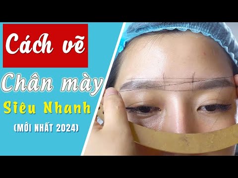 Video Cách vẽ chân mày siêu nhanh cho người mới | Học xăm... - YouTube