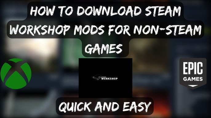 HOW TO DOWNLOAD MOD FROM STEAMWORKSHOP FOR CRACKED GAMES 2022!! 