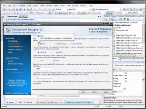 Customize Data Entry Behavior in WebCombo