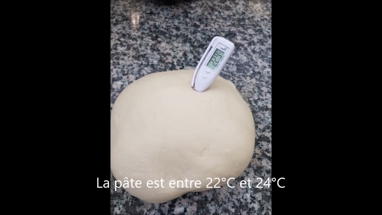 La pâte levée feuilletée: la détrempe