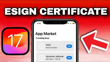 How to Get Certificate For ESign/Scarlet | Sideload Apps No Revokes!