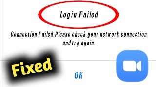 Zoom Meeting Login Failed Problem Solved