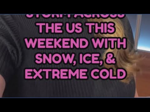 Major winter storm this weekend - YouTube