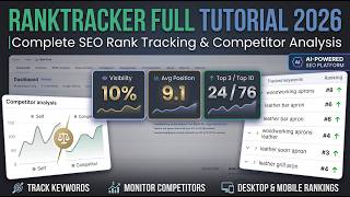 Details RankTracker Full Tutorial 2026 | Complete SEO Rank Tracking & Competitor Analysis Update