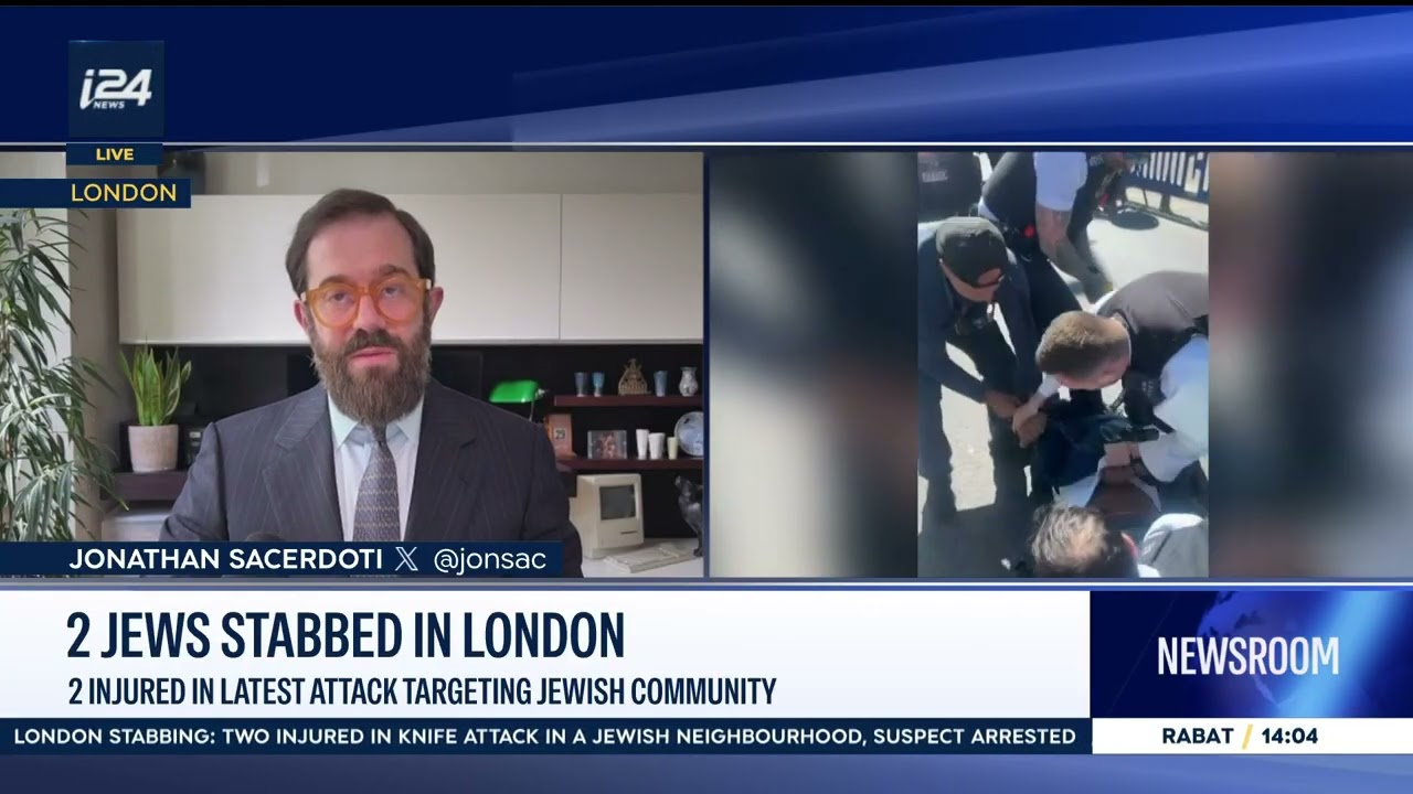 Two Jewish men stabbed in London as wave of anti-Jewish violence continues unabated