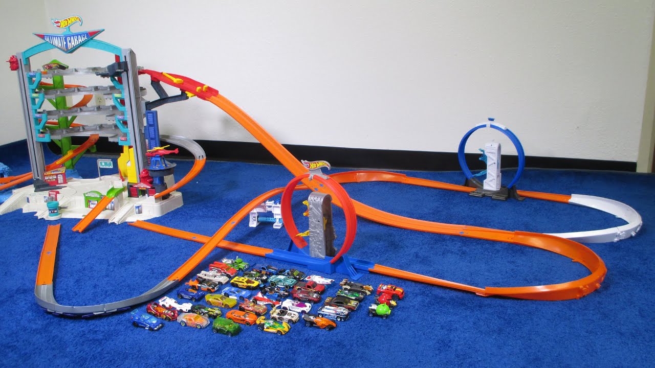 Track Testing 36 Hot Wheels Cars on the Ultimate Garage Track