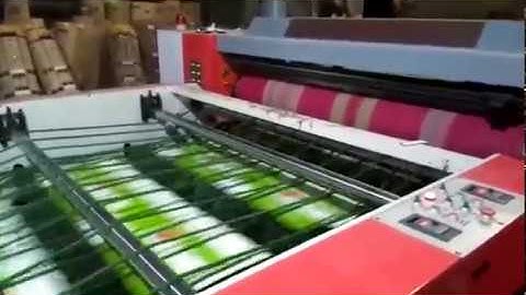 Automatic Lead edge feeder Rotary Die Cutter machine