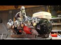 TURBO 588cc HOMEMADE 3 CYLINDER ENGINE From GX200 Clones//Part 1