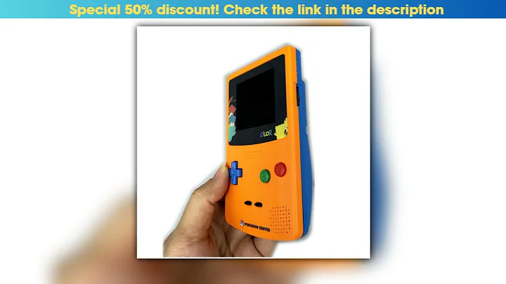 GBC New Casing and Original Motherboard 26 Inch LCD Display Screen for GAMEBOY COLOR GBC IPS LCD
