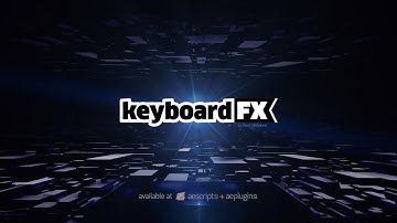keyboardFX for After Effects