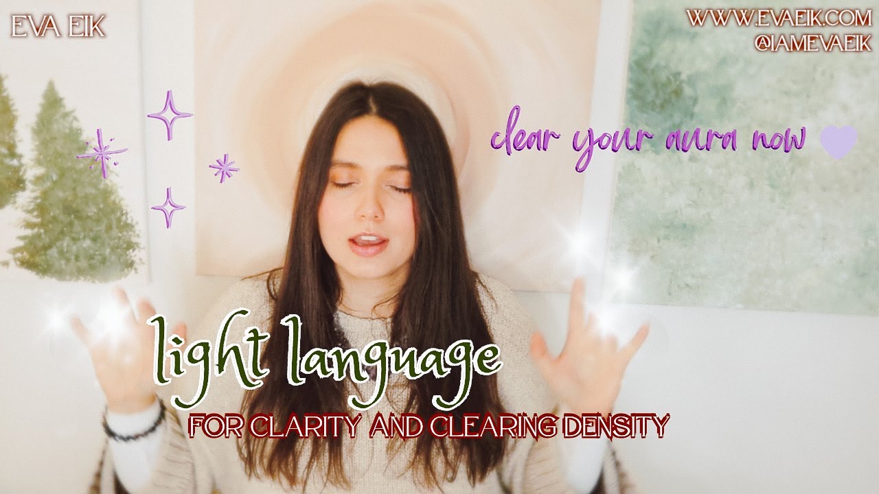 Light language transmission for Clarity ✨🩵Light codes to clear your field ✨Aura cleanse 🔮
