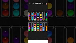 Level 533 of Ball Sort Color water Puzzle