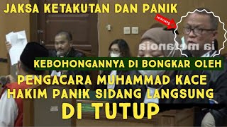 JAKS4 P4NIK KEB0HONGANNY4 DI B0NGK4R OLEH P3NGAC4RA MUH4MAD KACE H4KIM PAN1K SID4NG L4NGSUNG TUTUP