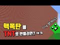 TNT로 핵폭탄을 만들기 위해서는.....(마크 실험)