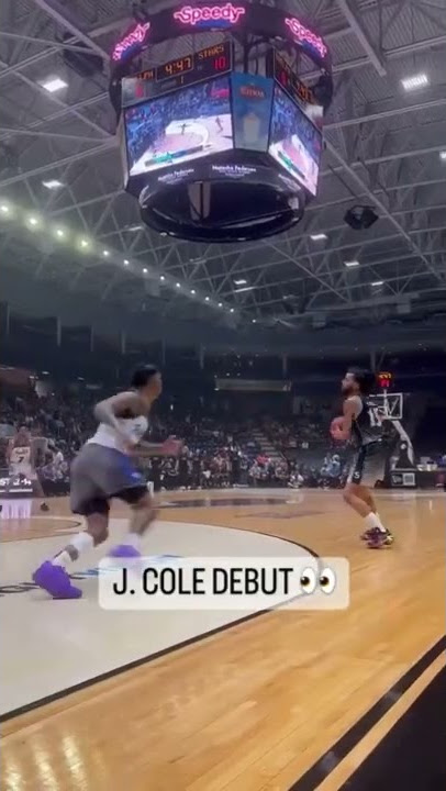 J Cole highlights from his first game! #jcole #cole #jcolechallenge #b