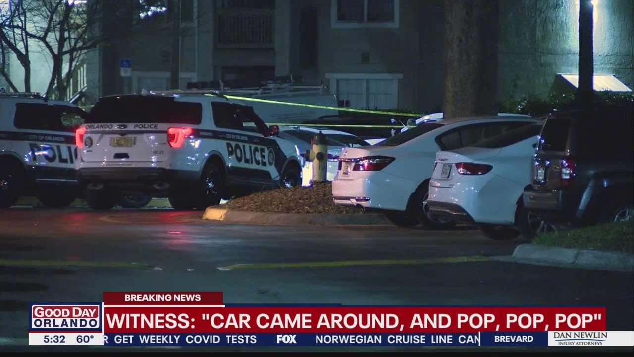 Police investigating shooting call at Orlando apartment complex - YouTube