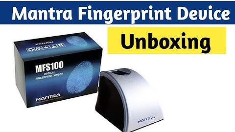 Mantra MFS100 Unboxing | Mantra Fingerprint Device Unboxing [ First Ever Unboxing On My Channel ]