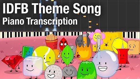 IDFB Theme Song - Piano Transcription