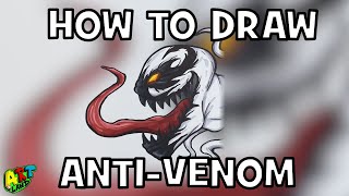 picture How To Draw Anti Venom Step By Step how to draw anti venom