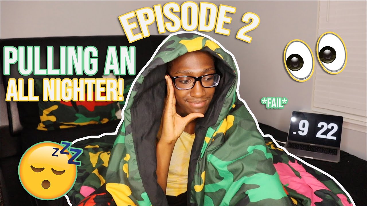 Trying To Pull An All Nighter! *FAIL* | Quarantine Vlog - YouTube