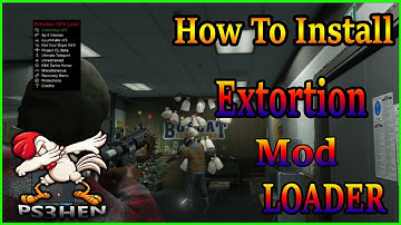 How To Install GTA V Extortion Mod Loader [Bles/Blus Online PS3HEN/CFW PS3 2021]