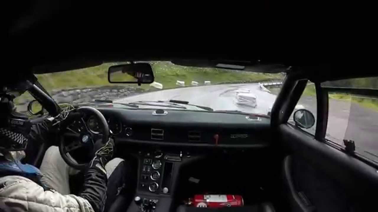 De Tomaso Pantera GT4- Arosa Classic Car 2015 - GoPro Inboard