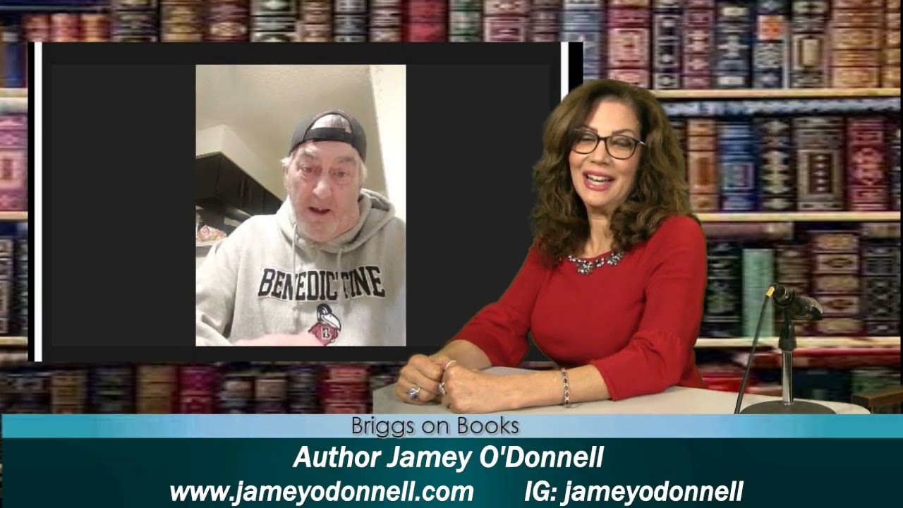 Author Jamey O'Donnell chats about his latest book EPIPHANY with Hope Rosky on Briggs on Books