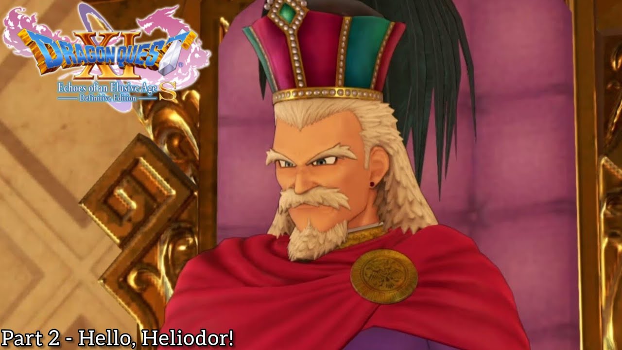 DQ11 100% Playthrough | Part 2 - Hello, Heliodor! - YouTube