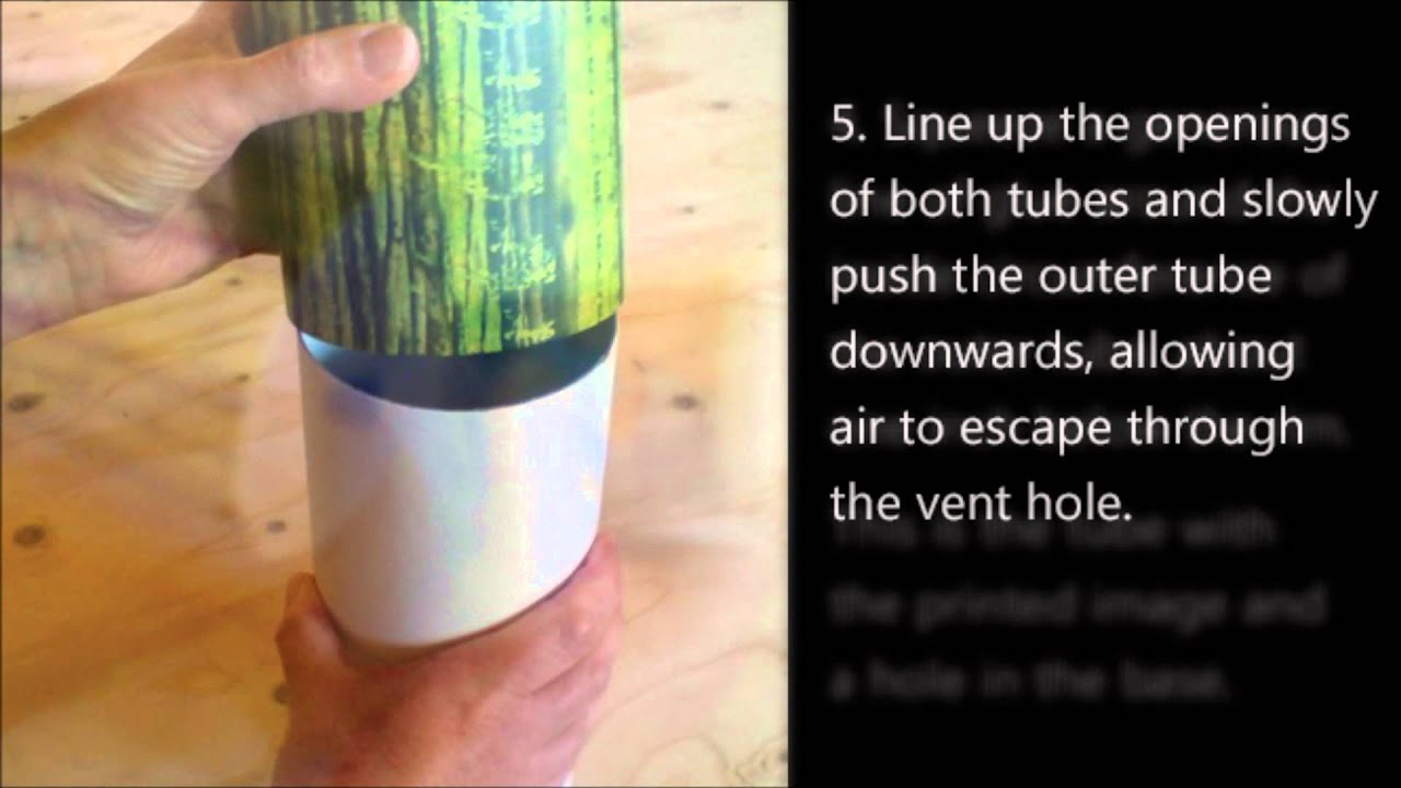 How to Fill a Scattering Urn Tube YouTube