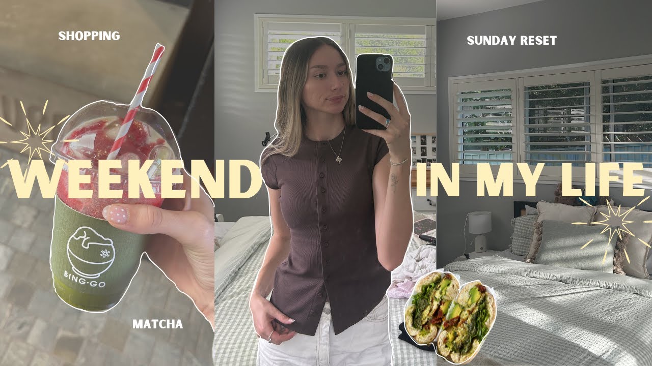 Spend the weekend with me: Nude Lucy sale, Sunday reset, Baking 🌷💌