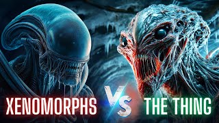Nightmare On Enceladus The Thing Vs Xenomorphs