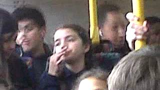 retarded dance on bus