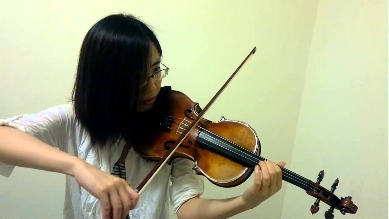 Kreutzer Violin Etude 19 (Student Li) YouTube