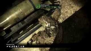 Call of Duty Ghosts epic throwing knife spot on warhawk