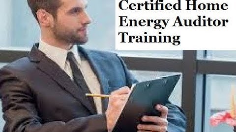 Certified Home Energy Auditor Training