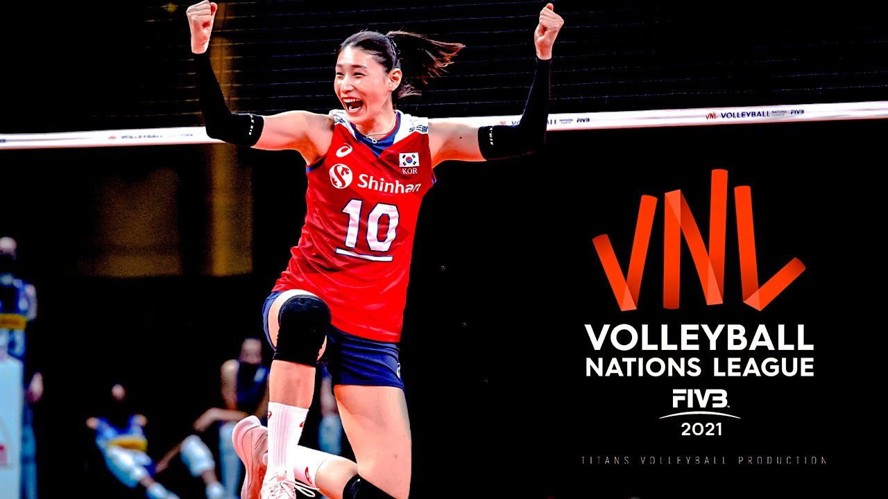 No.1(0) of the Women's Korean Team - Legendary Kim Yeon-koung | 김연경 | Best of VNL 2021 (HD)