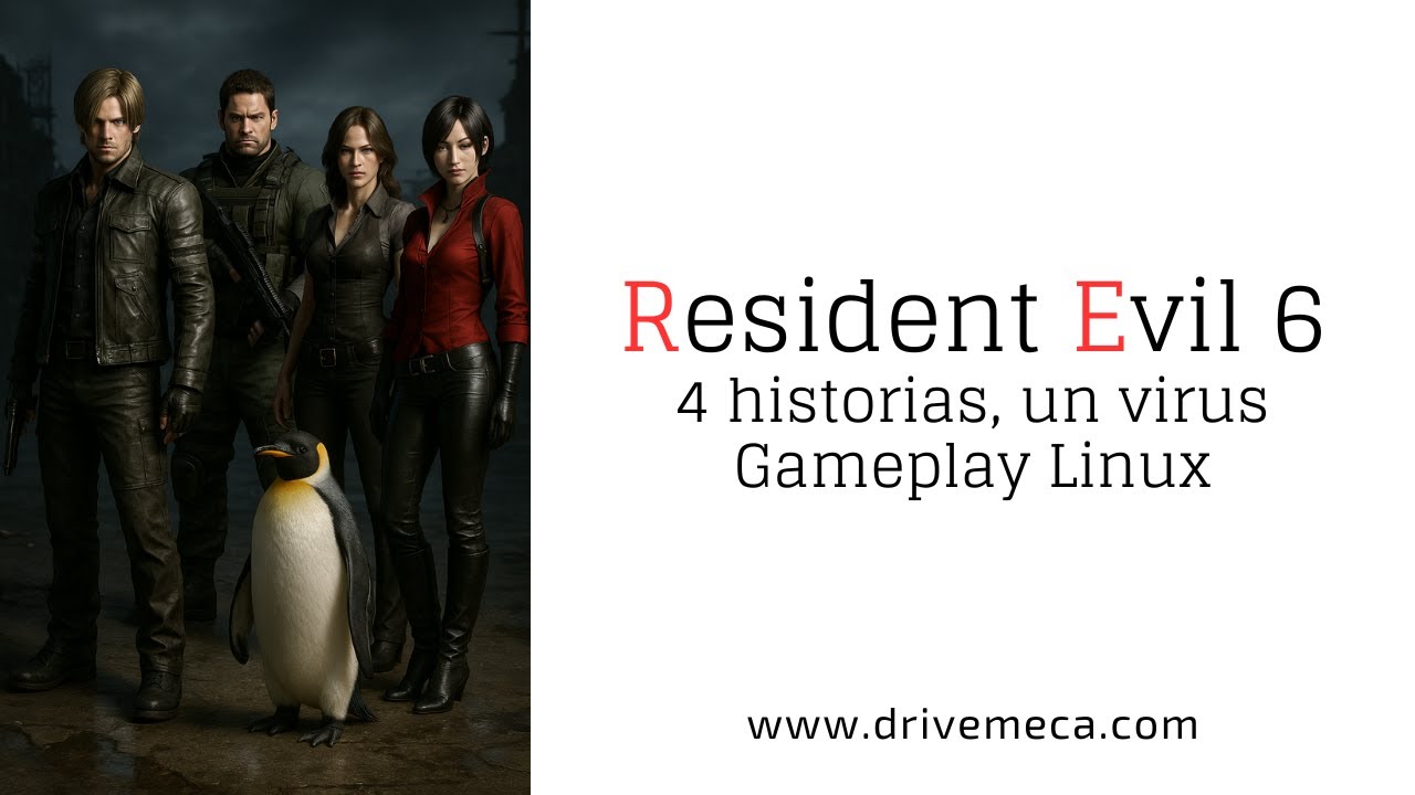 Resident Evil 6 Gameplay Linux - 4 historias, un único virus - YouTube