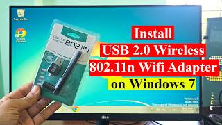 How to Install USB 2.0 802.11n Wireless Adapter on Windows 7