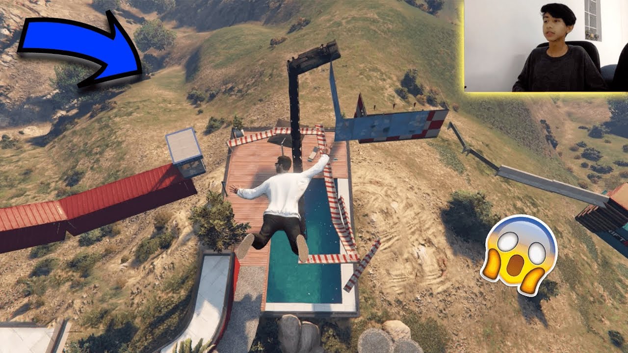 PARKOUR EXTREMO EN GTA 5/ PRIMER GAMEPLAY 2.0 GTA ONLINE - BROLAND