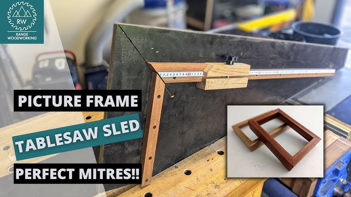 Simple Picture Frame Jig For Your Mitre Saw 
