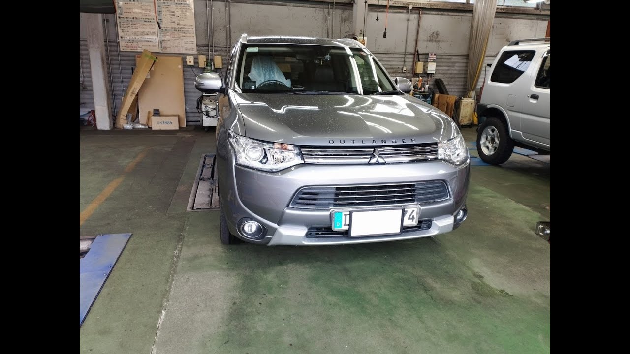 OUTLANDER PHEV GG2W イジリ No147　11年目の車検費用と2023年8月から2025年4月までの燃費